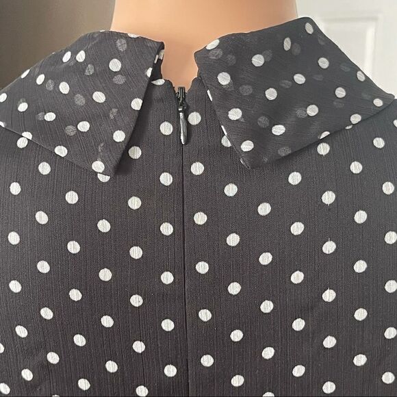 Jessica Howard Polka Dot Tiered Dress Sz 8P - Picture 12 of 12